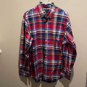 Men’s Plaid Ralph Lauren Polo